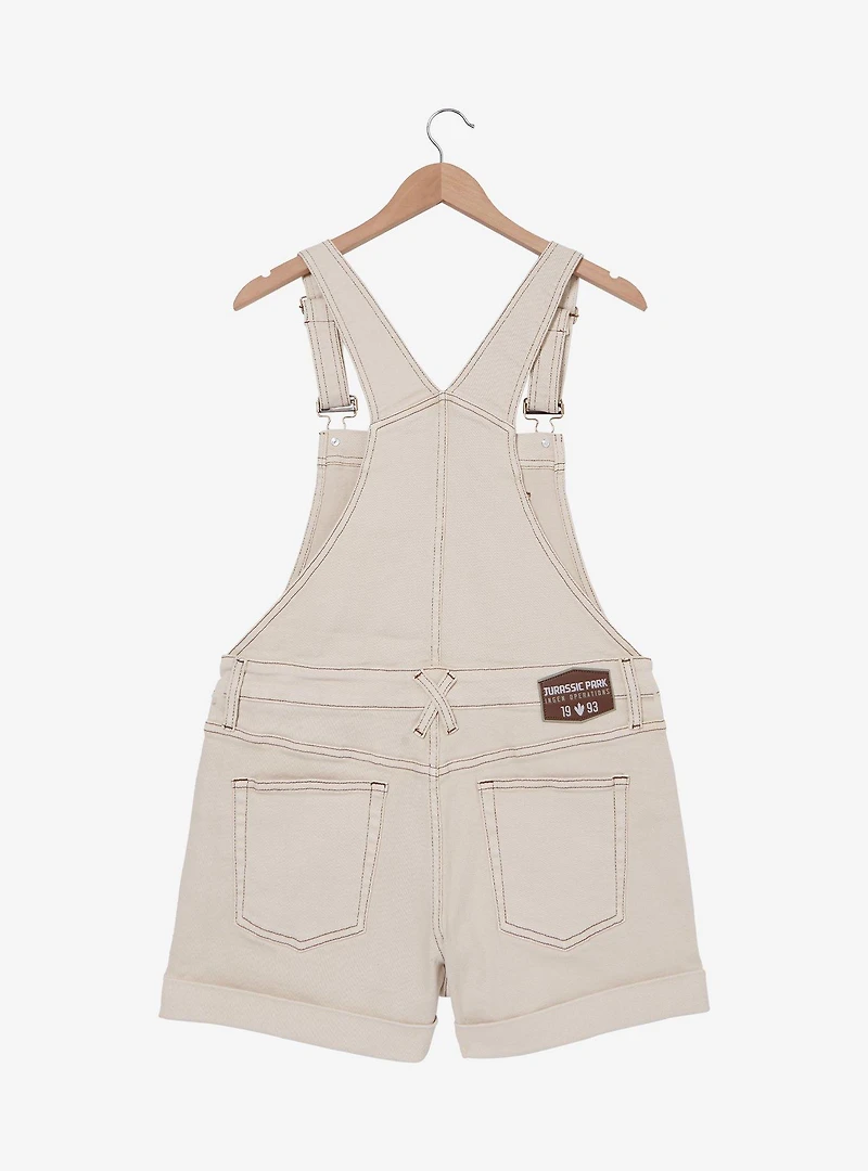 Jurassic Park Logo Women's Plus Overall Shorts — BoxLunch Exclusive