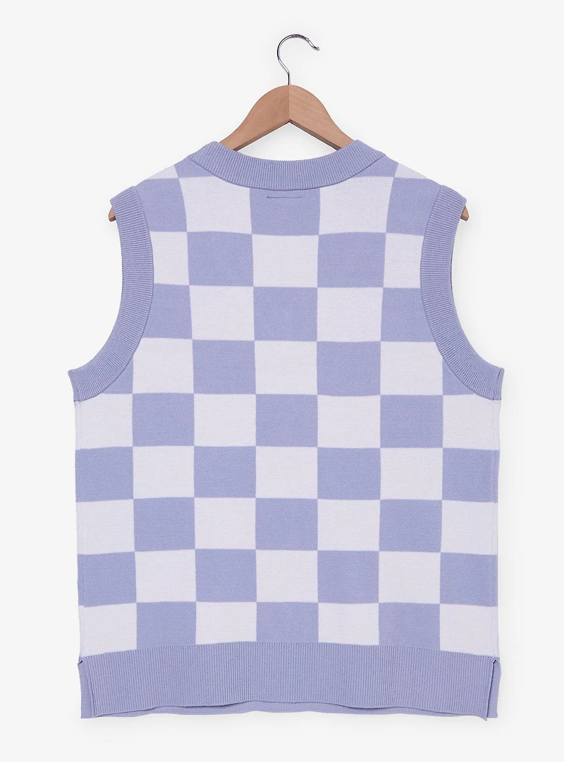 Disney The Aristocats Kittens Checkered Women's Sweater Vest - BoxLunch Exclusive