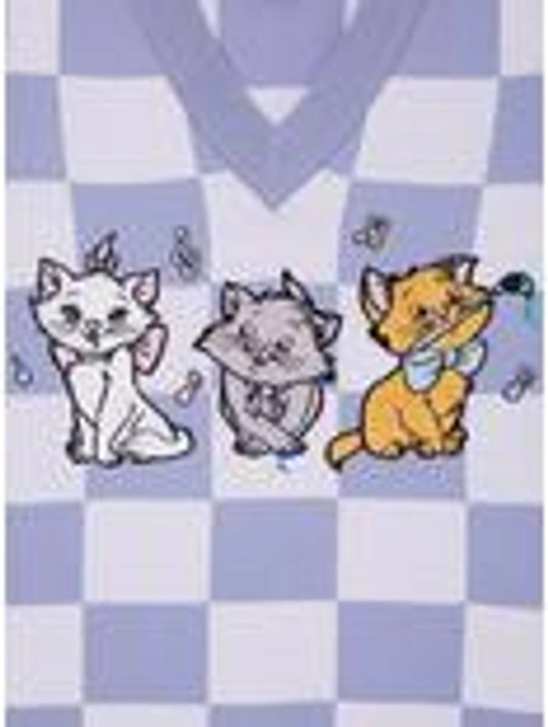 Disney The Aristocats Kittens Checkered Women's Sweater Vest - BoxLunch Exclusive
