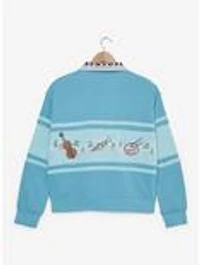 Disney The Aristocats Piano Quarter Zip Women's Crewneck — BoxLunch Exclusive