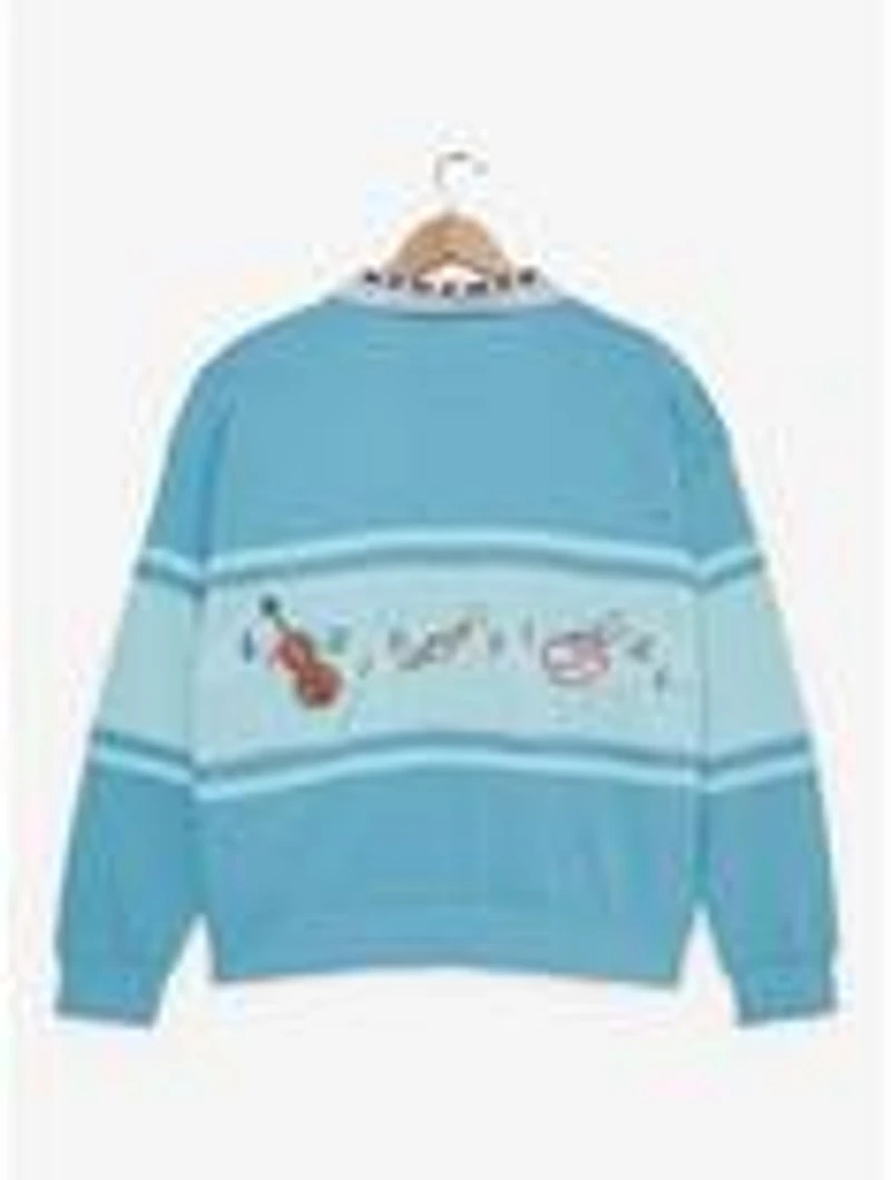 Disney The Aristocats Piano Quarter Zip Women's Plus Crewneck — BoxLunch Exclusive