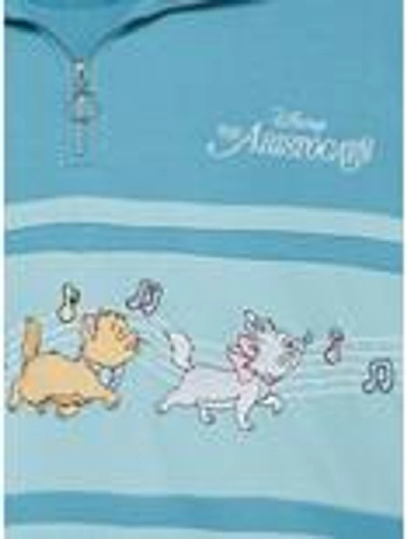 Disney The Aristocats Piano Quarter Zip Women's Plus Crewneck — BoxLunch Exclusive