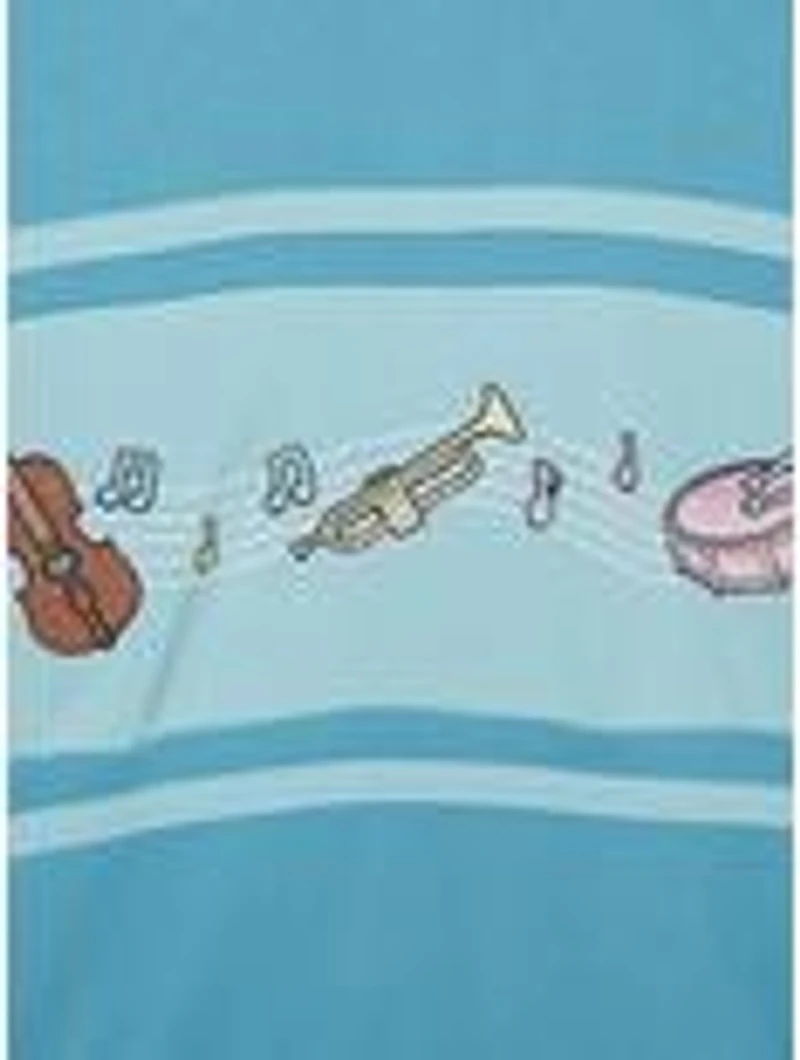 Disney The Aristocats Piano Quarter Zip Women's Plus Crewneck — BoxLunch Exclusive