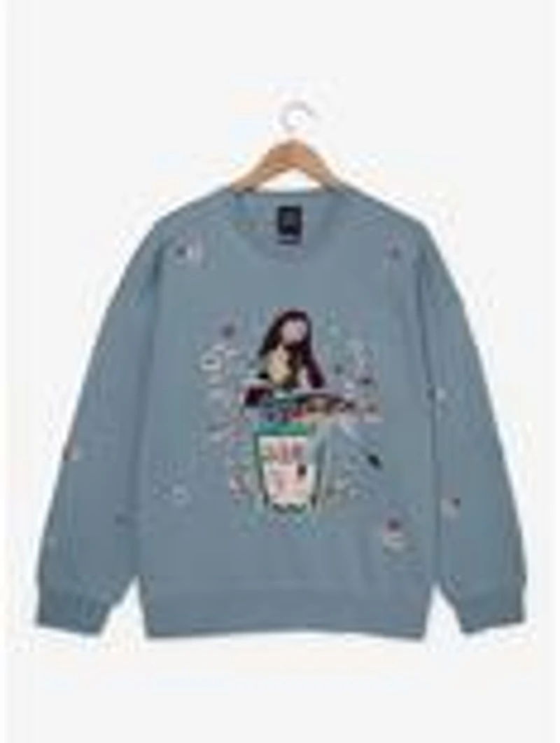 Disney The Nightmare Before Christmas Floral Sally Crewneck - BoxLunch Exclusive