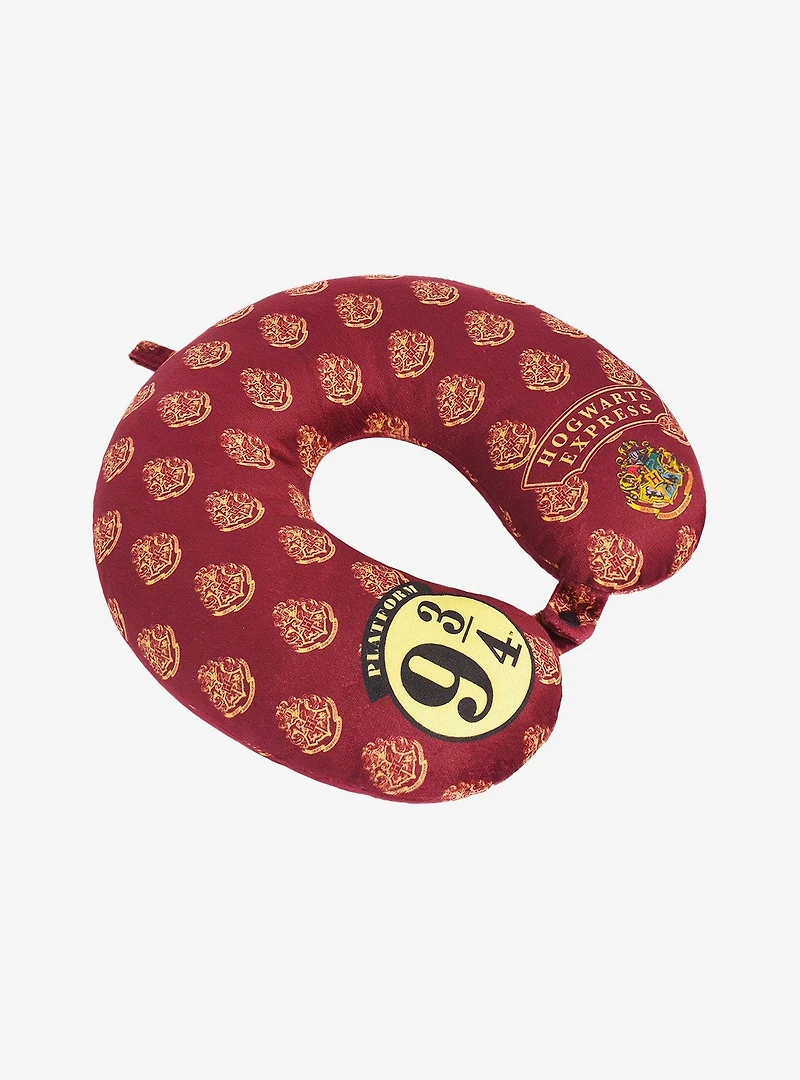 FUL Harry Potter Hogwarts Express Travel Neck Pillow Burgundy