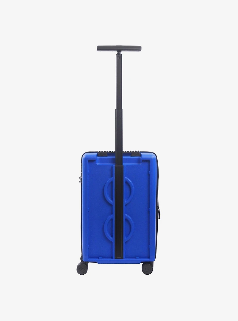 FUL LEGO Signature Brick 2x3 Trolley Expandable Carry-On Luggage Blue