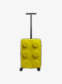 FUL LEGO Signature Brick 2x3 Trolley Expandable Carry-On Luggage Yellow