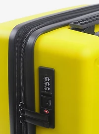 FUL LEGO Signature Brick 2x3 Trolley Expandable Carry-On Luggage Yellow
