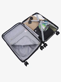 FUL LEGO Signature Brick 2x3 Trolley Expandable Carry-On Luggage Black