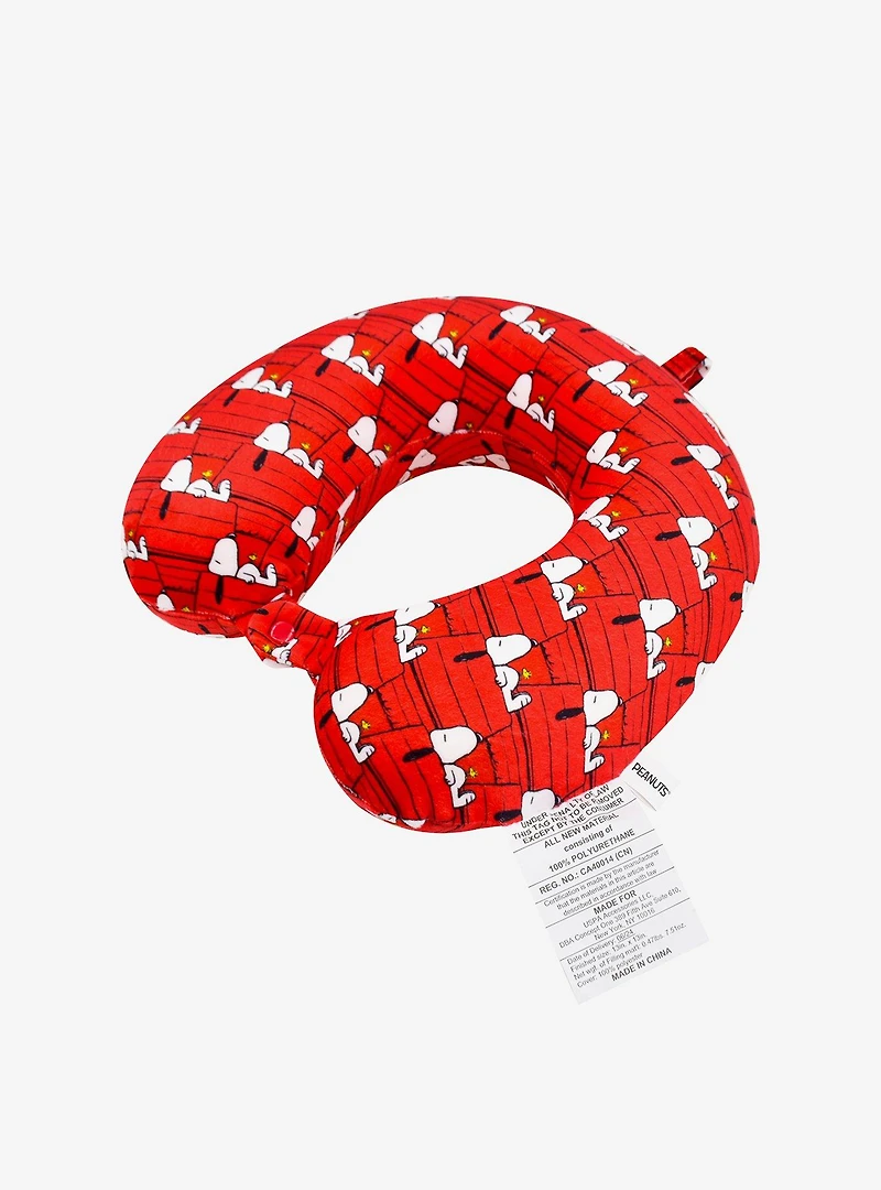 FUL Peanuts Snoopy Doghouse Travel Neck Pillow