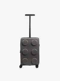 FUL LEGO Signature Brick 2x3 Trolley Expandable Carry-On Luggage Grey