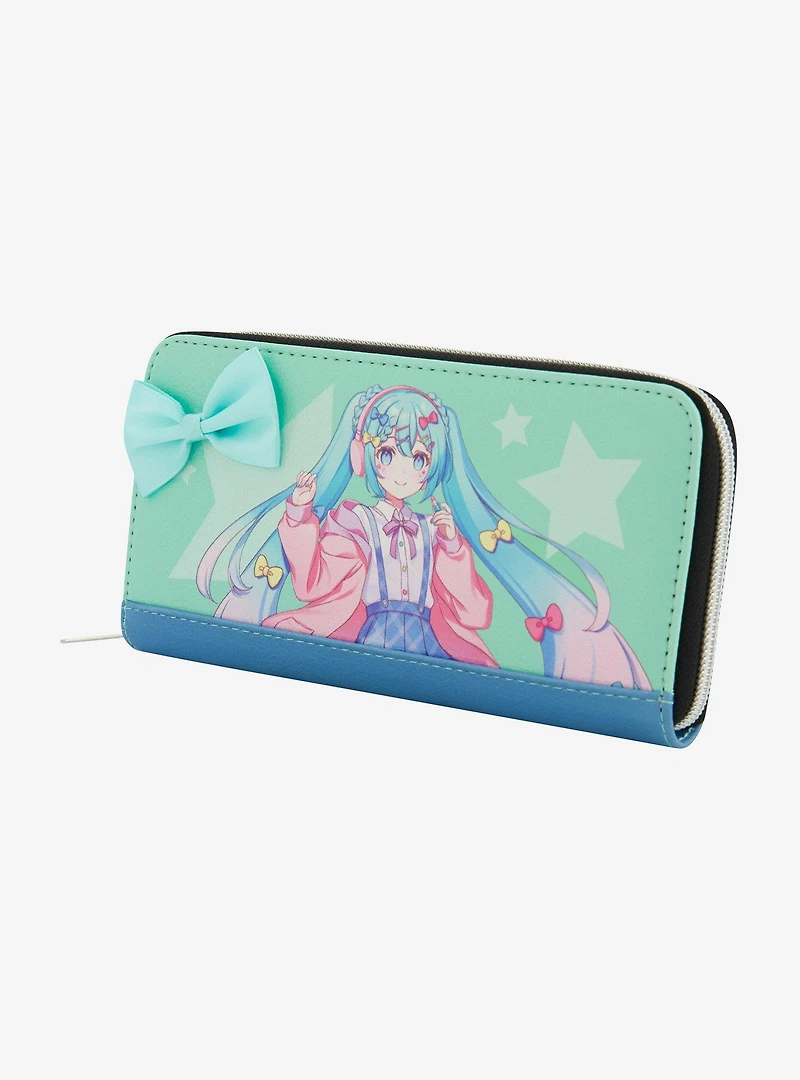 FUL Hatsune Miku Star Zip Around Wallet