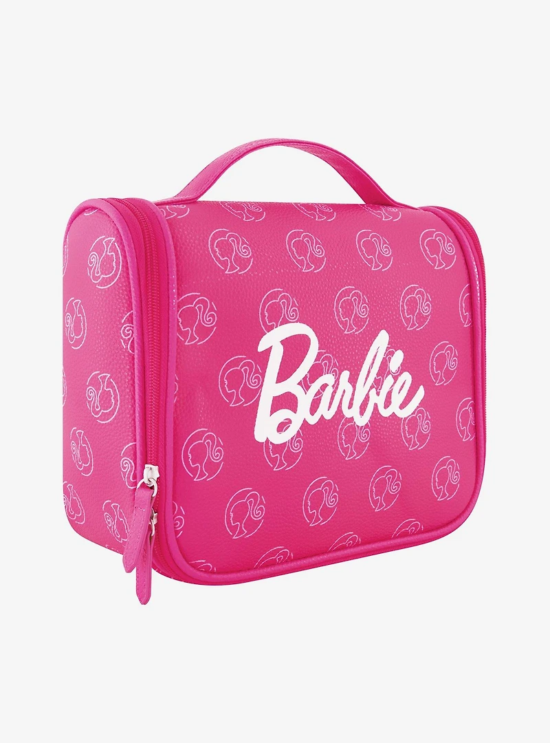 FUL Barbie All Over Logo Pattern Cosmetic Bag