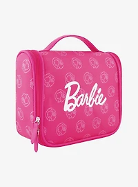FUL Barbie All Over Logo Pattern Cosmetic Bag