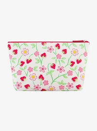 FUL Strawberry Shortcake Heart Trapezoid Cosmetic Bag