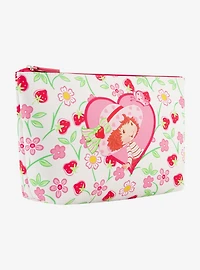 FUL Strawberry Shortcake Heart Trapezoid Cosmetic Bag