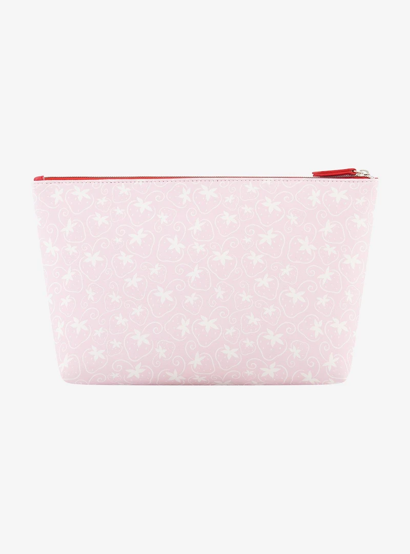 FUL Strawberry Shortcake & Orange Blossom Trapezoid Cosmetic Bag