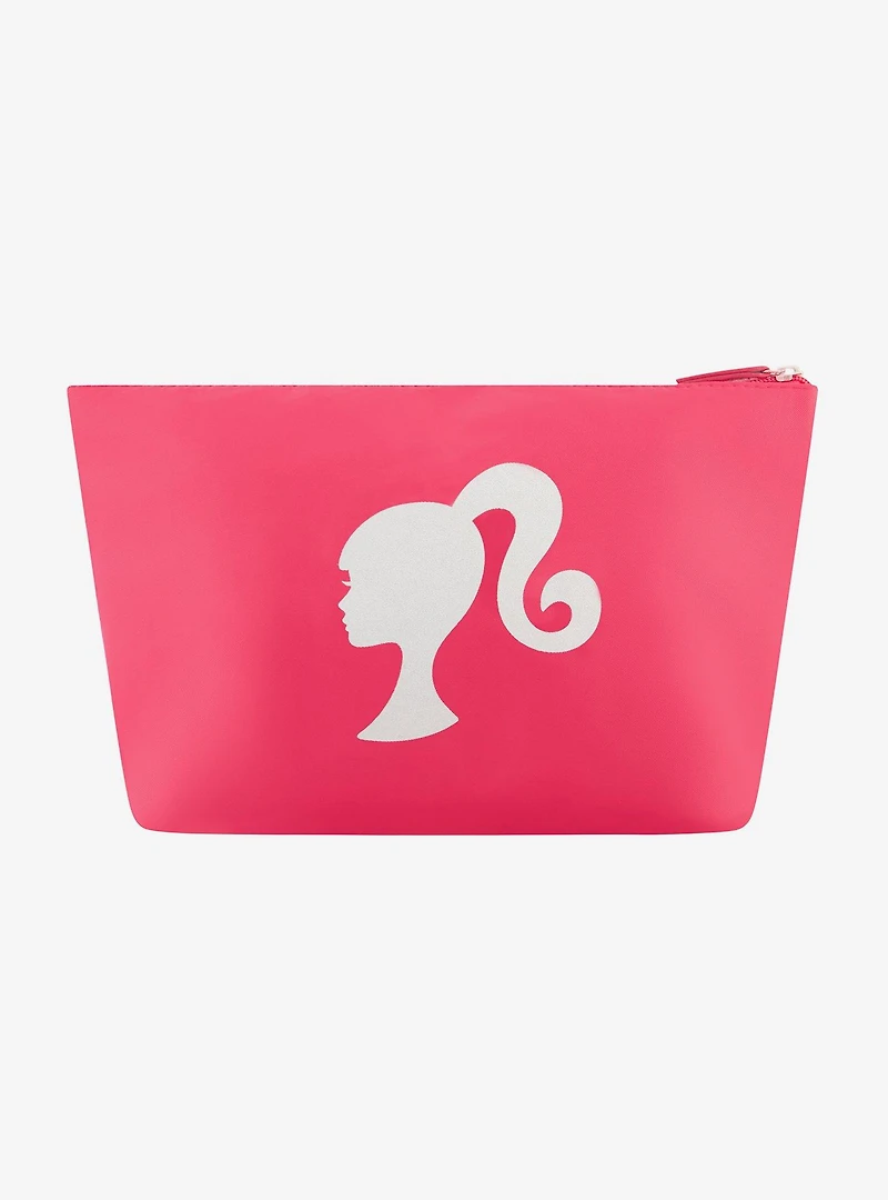 FUL Barbie Rhinestone Logo Cosmetic Bag