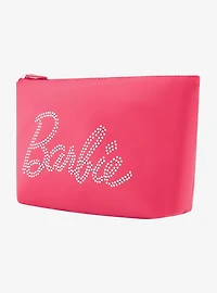 FUL Barbie Rhinestone Logo Cosmetic Bag