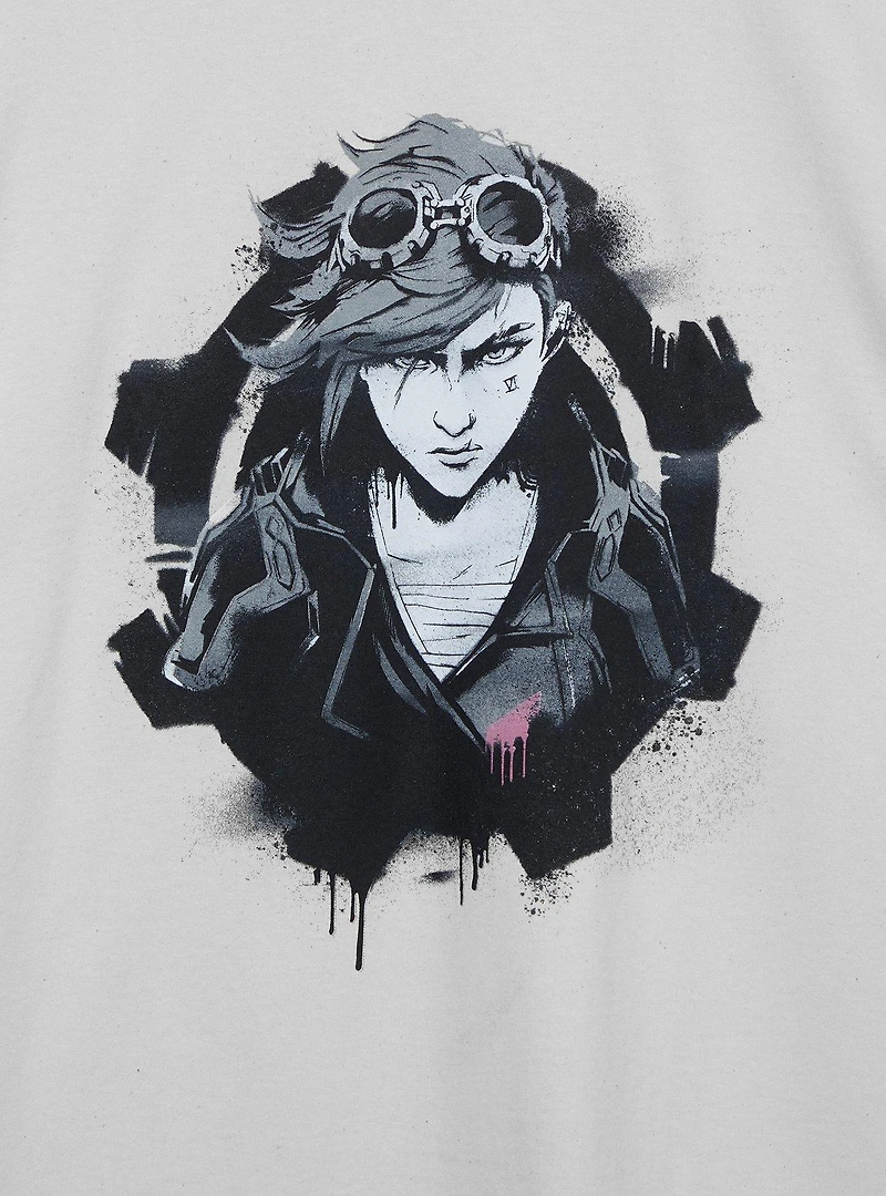 Arcane Vi Tonal Portrait T-Shirt