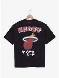 Hyperfly NBA x My Hero Academia Ochaco Miami Heat T-Shirt - BoxLunch Exclusive