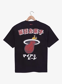 Hyperfly NBA x My Hero Academia Ochaco Miami Heat T-Shirt - BoxLunch Exclusive