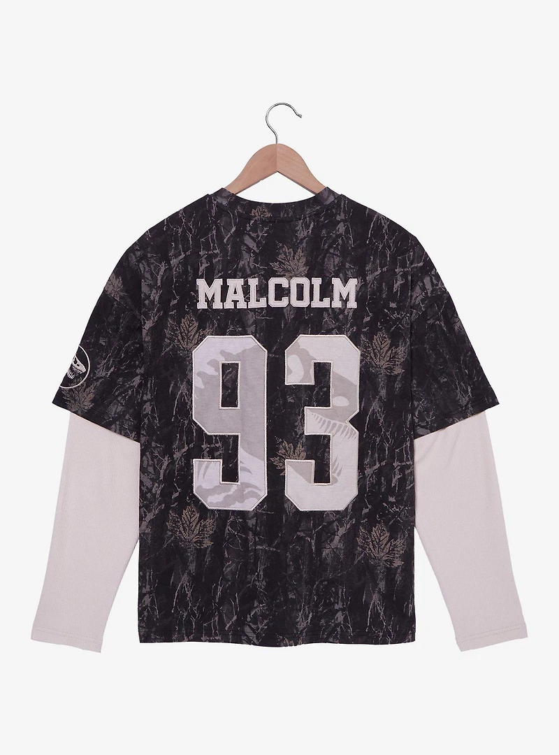Jurassic Park Camo Layered Long Sleeve T-Shirt - BoxLunch Exclusive