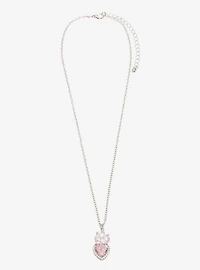 Disney The Aristocats Marie Rhinestone Heart Necklace - BoxLunch Exclusive