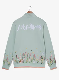 Studio Ghibli® Howl's Moving Castle Howl & Sophie Meadow Scene Quarter Zip Crewneck - BoxLunch Exclusive