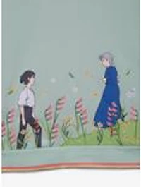 Studio Ghibli® Howl's Moving Castle Howl & Sophie Meadow Scene Quarter Zip Crewneck - BoxLunch Exclusive