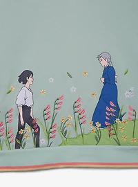 Studio Ghibli® Howl's Moving Castle Howl & Sophie Meadow Scene Quarter Zip Crewneck - BoxLunch Exclusive