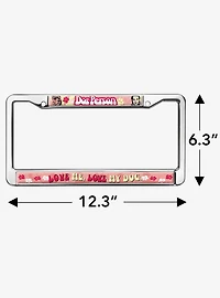 Wizard of Oz Dog Person Metal Frame License Plate