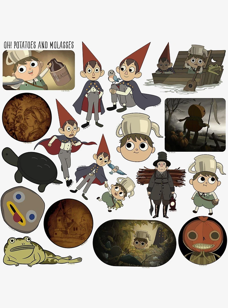 Over The Garden Wall Sticker Pack