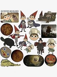 Over The Garden Wall Sticker Pack