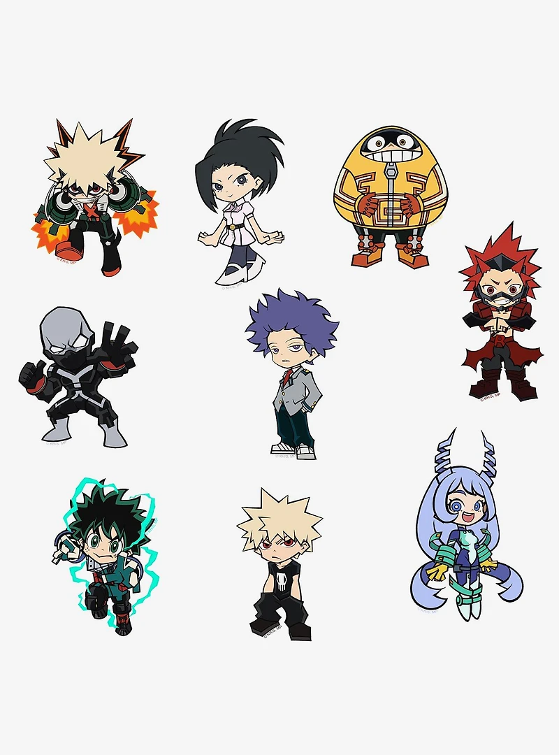 My Hero Academia Chibi Sticker Pack