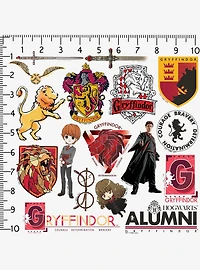 Harry Potter Gryffindor Sticker Pack