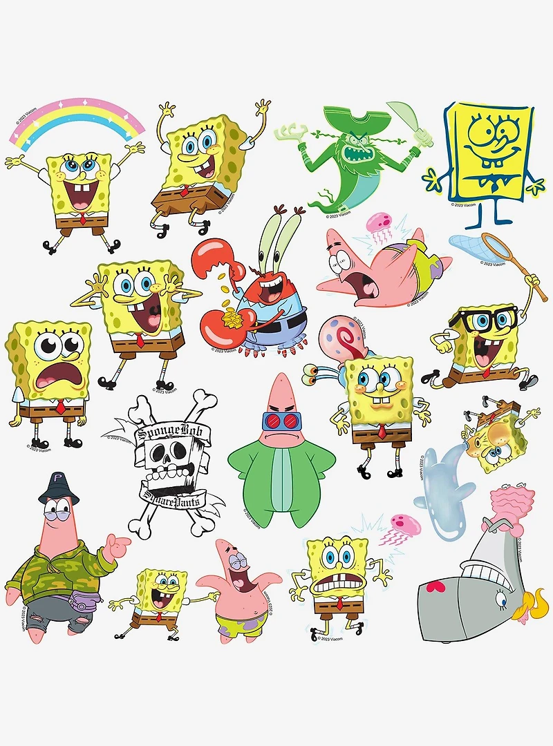 SpongeBob SquarePants Best Buds Sticker Pack