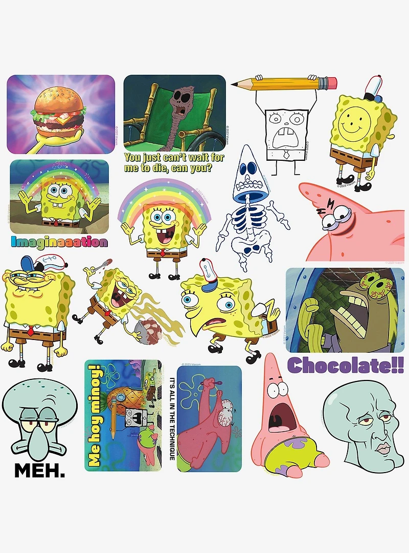 SpongeBob SquarePants Meme Sticker Pack