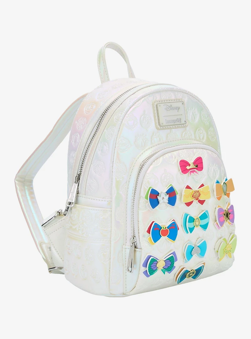 Loungefly Disney Princess Bows Iridescent Mini Backpack - BoxLunch Exclusive