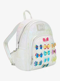 Loungefly Disney Princess Bows Iridescent Mini Backpack - BoxLunch Exclusive