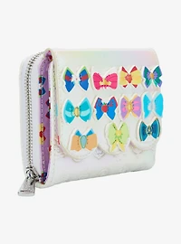 Loungefly Disney Princess Bows Iridescent Wallet - BoxLunch Exclusive