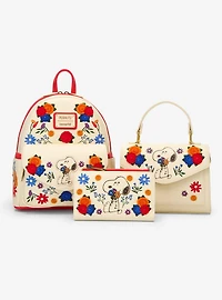 Loungefly Peanuts Floral Snoopy Mini Backpack - BoxLunch Exclusive