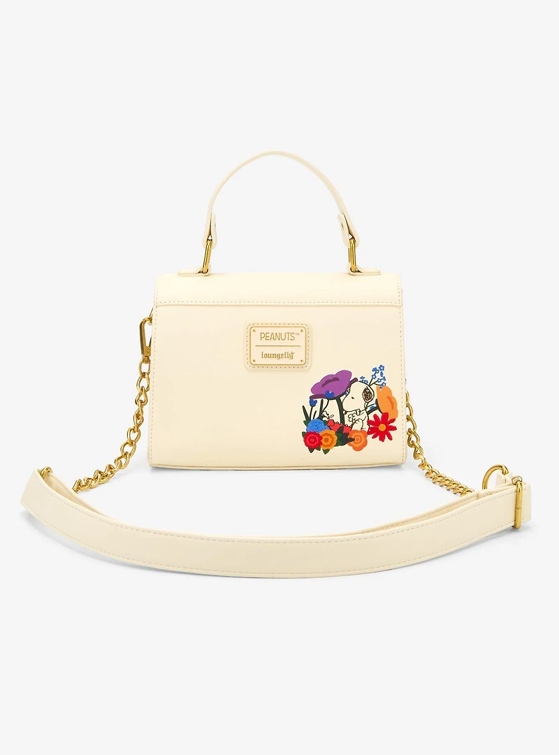 Loungefly Peanuts Floral Snoopy Crossbody Bag - BoxLunch Exclusive
