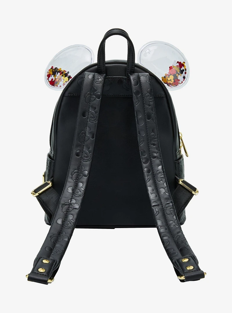 Loungefly Disney Mickey Mouse Confetti Ears Mini Backpack - BoxLunch Exclusive
