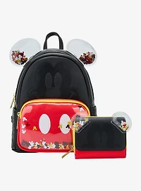 Loungefly Disney Mickey Mouse Confetti Ears Mini Backpack - BoxLunch Exclusive