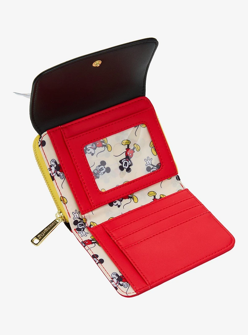 Loungefly Disney Mickey Mouse Confetti Ears Wallet- BoxLunch Exclusive