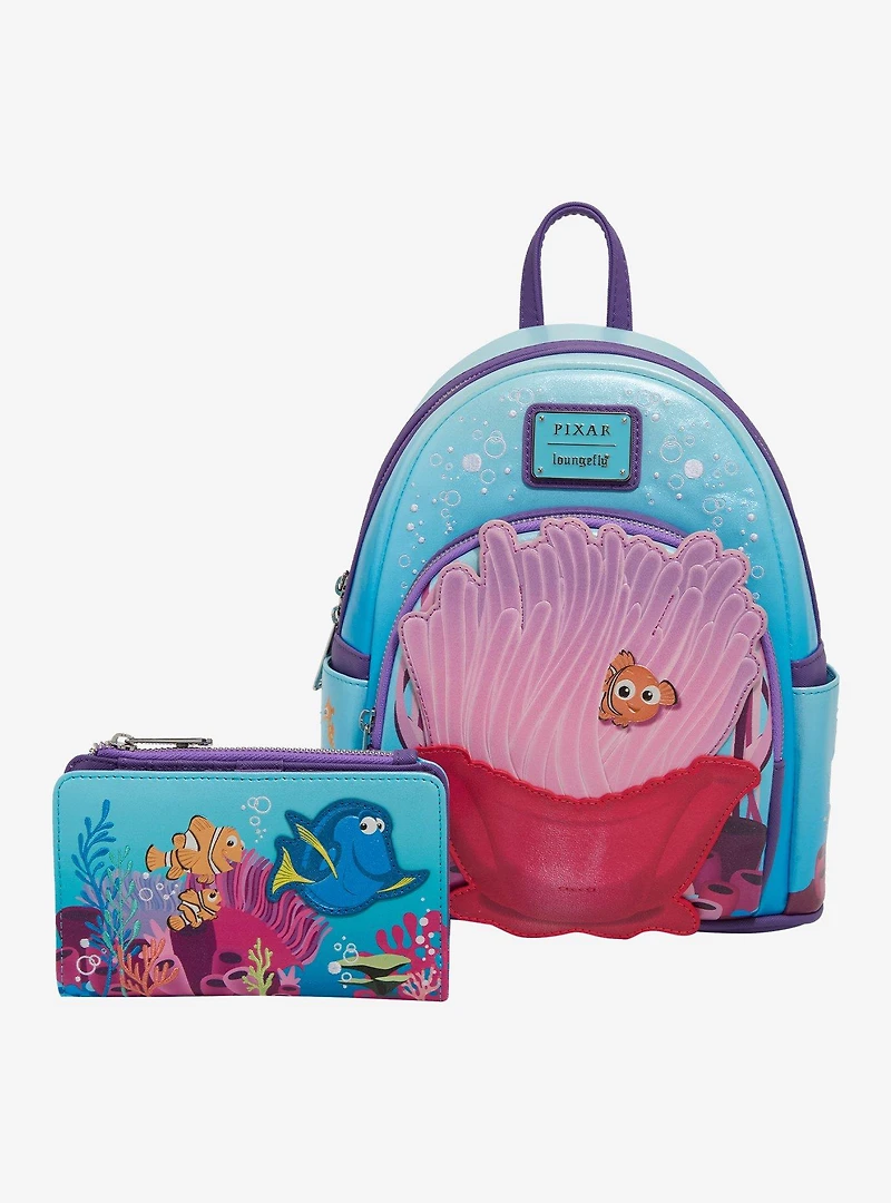 Loungefly Disney Pixar Finding Nemo Dory, Marlin, & Nemo Wallet - BoxLunch Exclusive
