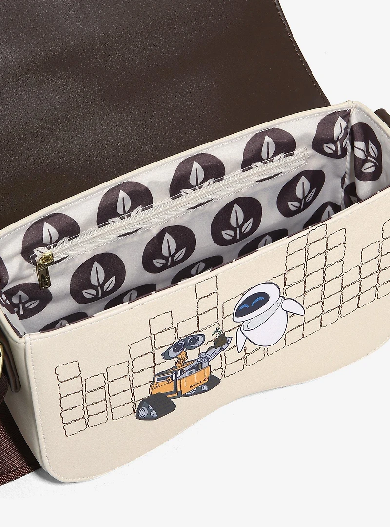 Loungefly Disney Pixar WALL-E EVE & WALL-E Crossbody Bag - BoxLunch Exclusive