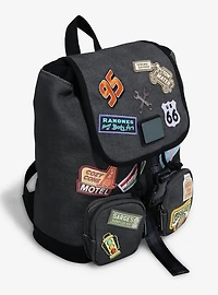 Loungefly Disney Pixar Cars Radiator Springs Patches Mini Backpack - BoxLunch Exclusive