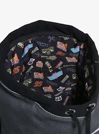 Loungefly Disney Pixar Cars Radiator Springs Patches Mini Backpack - BoxLunch Exclusive